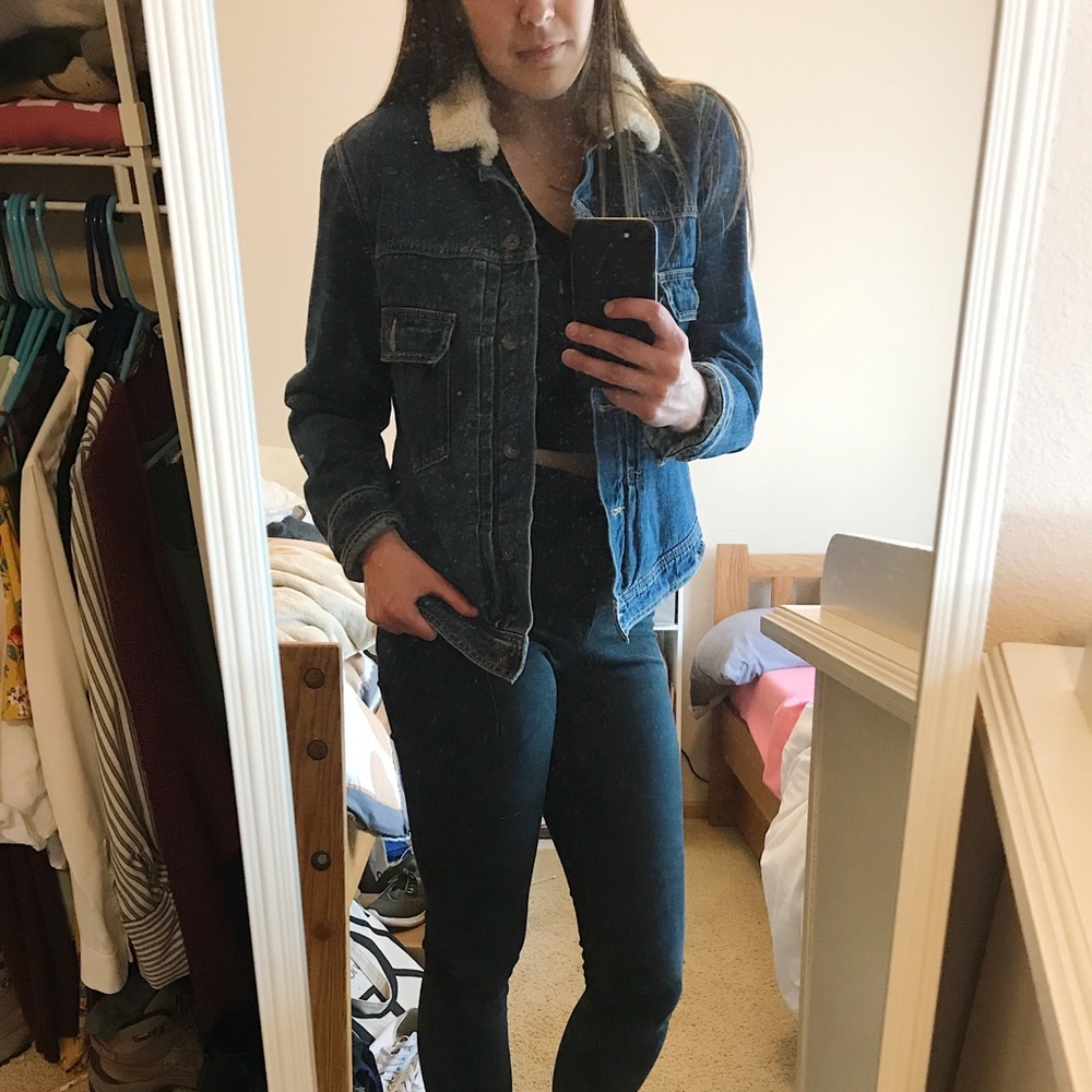 Sherpa Denim Jacket